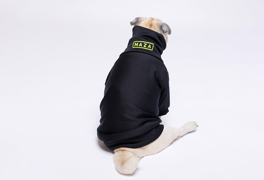 Black Maza Dog Sweater - Image 2