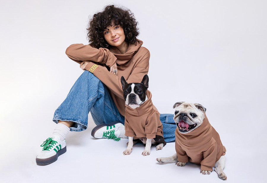 Brown Maza Dog Sweater - Image 5